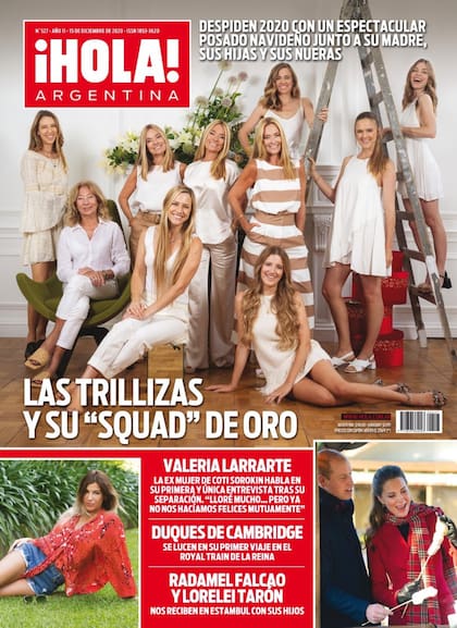 La tapa de la revista ¡Hola! Argentina de esta semana