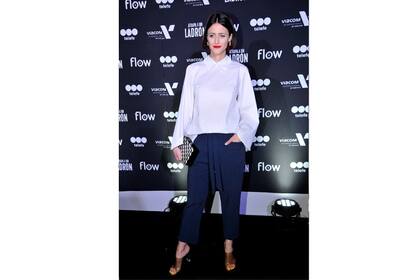 El look de Mónica Antonópolus