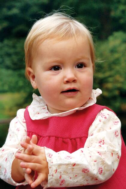 Un tierno retrato de su infancia