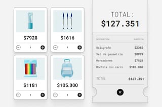 Crayones, cuadernos, sacapuntas… Armá tu canasta escolar y te estimamos un presupuesto