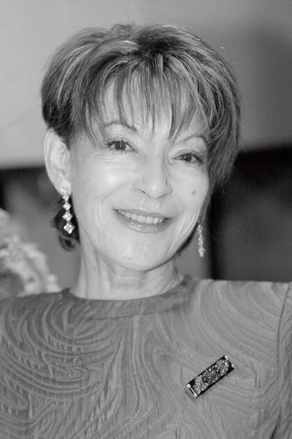 Retrato de la baronesa de Massy, quien murió el pasado miércoles 10 en el Centro Hospitalario Princesa Grace de Mónaco.