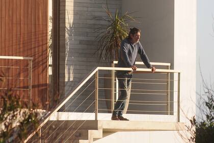 Repetto, en su casa La Juanita, en donde se mudó a principios de 2020