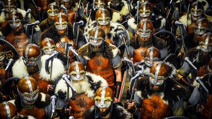 La espera antes de empezar el festival