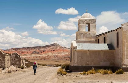 La iglesia de San Juan de Oros.