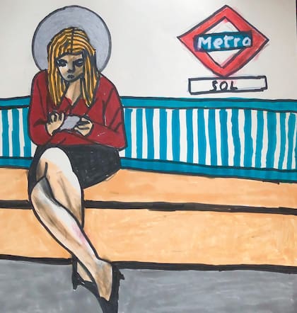 “Mi amor por las chicas no hay que explicarlo… está en todas mis canciones. El gusto medio pop y medio antiguo viene de las ‘pin ups’, de aquellas mujeres de los años 30 y 40 que dibujaba Vargas”, explicó.