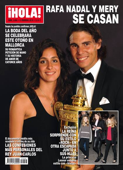 La tapa de ¡HOLA! anunciando en exclusiva la boda