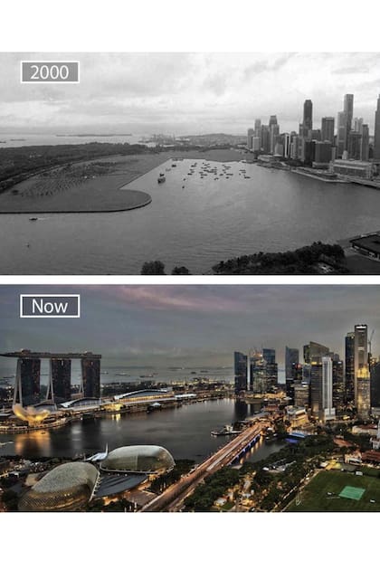 Singapur, la evolución del país de Asia en menos de 20 años