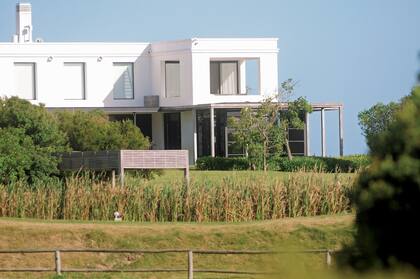 Una imagen del exterior de la chacra donde se alojaron, que está en venta desde hace un año.