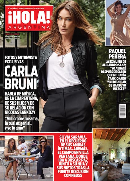 La tapa de la revista ¡Hola! Argentina de esta semana