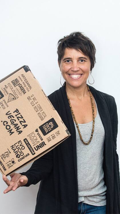 Valeria Brignolo, una de las fundadoras de Pizza Vegana.
