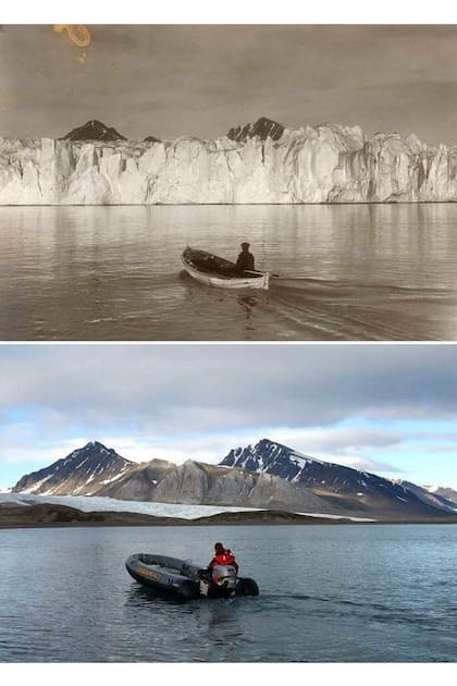 El deshielo de los glaciares del Océano Ártico en los últimos 103 años