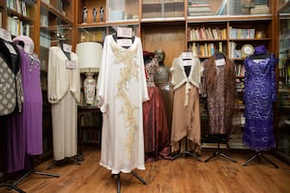 Beatriz Salomón. Sus hijas donaron sus vestidos a la Casa del Teatro