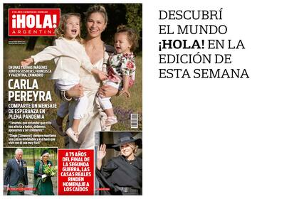 La tapa de revista ¡Hola! Argentina de esta semana