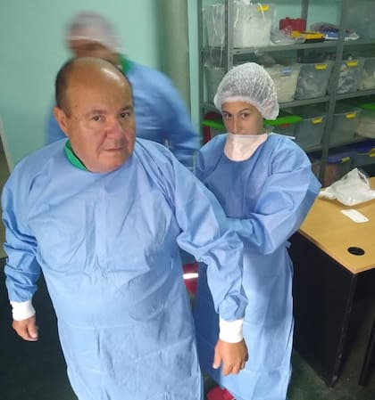 "Le pude transmitir mi vocación de servicio", dice Daniel sobre su hija