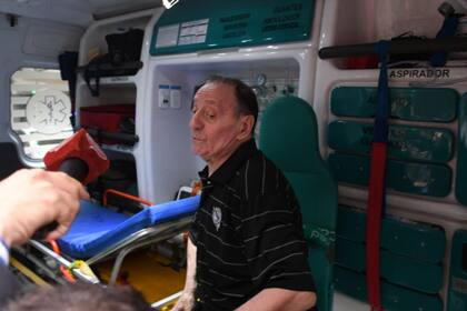 El actor fue llevado por el SAME al Hospital Fernández