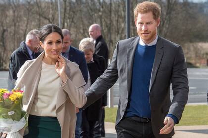 Meghan Markle y el príncipe Harry, los protagonistas de la boda real