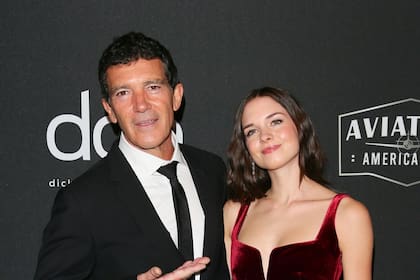 Papá orgulloso: Antonio Banderas junto a su hija, Stella