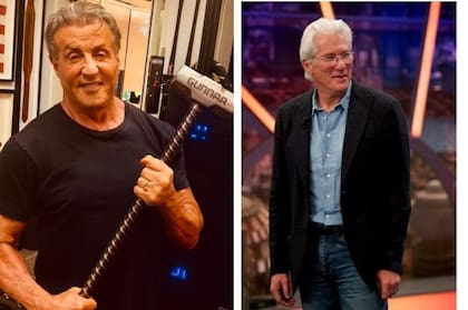 Sylvester Stallone y Richard Gere: historias en común que los enfrentan