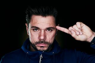 Criado en una granja y con el revés más elegante evaluó retirarse, pero a los 38 años disfruta del tenis