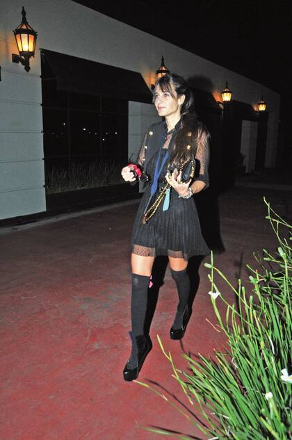 Concepción Cochrane Blaquier (con un mini vestido de China by Antolin), infaltable.