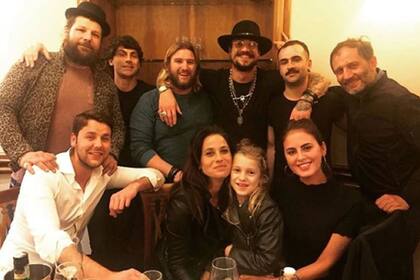 Silvina Luna y Daniel Osvaldo habían coincidido en una reunión de amigos que tiene en común