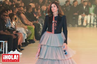 Cindy Crawford compartió pasarela con su hija, Kaia Gerber, en un homenaje a Virgil Abloh