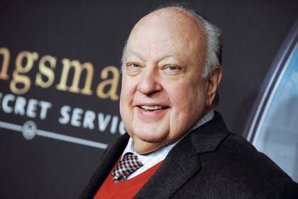 El verdadero Roger Ailes, ex presidente de Fox News quién murió el año pasado a los 77 años en su casa de Palm Beach.