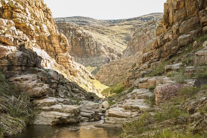 La reserva privada Sierras Grandes, en Sierra de la Ventana.