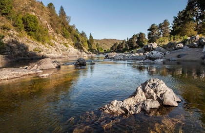 El río El Durazno en Pinar de los Ríos, antes de unirse con el cauce de El Manzano.