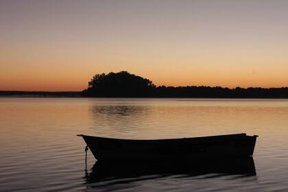 Un atardecer mágico en Colón, Entre Ríos.