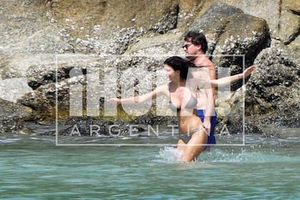 Casi diecinueve años después, el actor y su novia volvieron juntos al emblemático escenario.