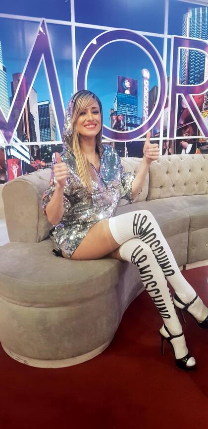 Sheila, durante su última visita a Incorrectas, el programa de Moria Casán.