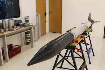 El Zonda1.0 es el cohete que lanzarán antes de fines de año. Es un prototipo. Los que sigan serán más grandes y tendrán más potencia 