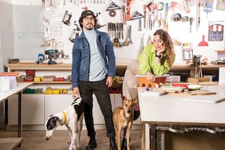 Son pareja, viven en distintos países y crearon una tienda deco artesanal y sustentable