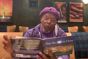 Samuel L. Jackson y un divertido cuento infantil que "invita" a quedarse en casa