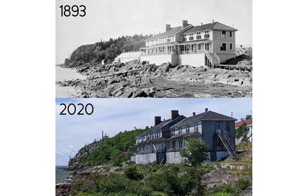 Islas Grosse-Ile, Quebec, Canadá. El lugar fue un hotel para inmigrantes que se conserva a la perfección