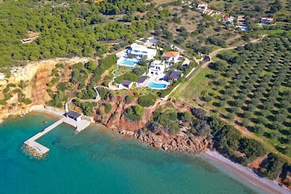 El paraíso griego de Máxima y Guillermo está en Doroufi, 160 kilómetros al sur de Atenas