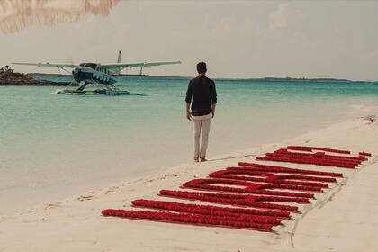 Johnny estuvo implicado en todos los preparativos, pendiente de cada detalle para que todo fuese perfecto. Y voló con un equipo de fotógrafos a la isla desde Miami.