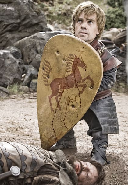 Peter, en la piel del guerrero Tyrion Lannister, el personaje de Game of Thrones que lo volvió popular