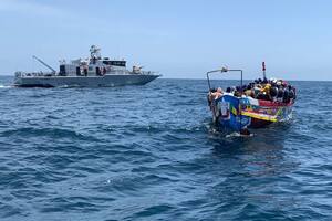 01/01/1970 Las fuerzas de seguridad de Senegal interceptan una embarcación frente a sus costas SOCIEDAD ARMADA DE SENEGAL