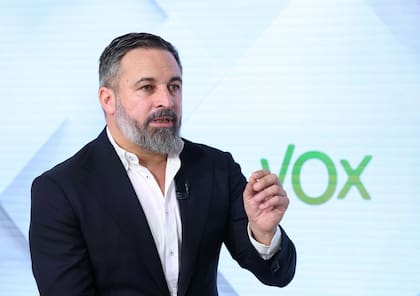 01/08/2024 El presidente de Vox, Santiago Abascal, en una entrevista concedida a Europa Press. POLITICA MARTA FERNÁNDEZ JARA | EUROPA PRESS