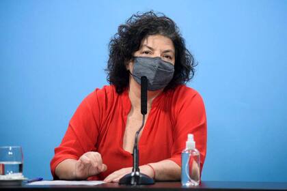02-06-2021 Buenos Aires: La ministra de salud, Carla Vizzotti
