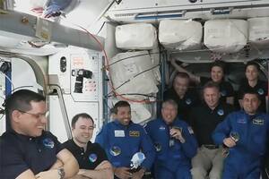 Cuatro nuevos tripulantes llegan a la Estación Espacial