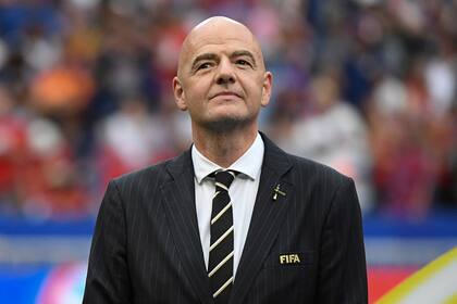 El presidente de la FIFA, Gianni Infantino