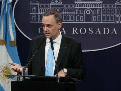 07/05/2024 Manuel Adorni, portavoz de la Presidencia de Argentina POLITICA SUDAMÉRICA INTERNACIONAL ARGENTINA PRESIDENCIA DE ARGENTINA