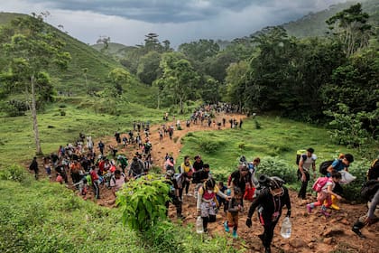 07/08/2023 Migrantes atraviesan el Tapón del Darién, que separa Colombia y Panamá SOCIEDAD SUDAMÉRICA CENTROAMÉRICA INTERNACIONAL COLOMBIA PANAMÁ MSF/JUAN CARLOS TOMASI