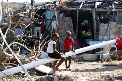 09-10-2015 Niños en Haití tras el paso del Huracán Matthew. POLITICA ESPAÑA EUROPA MADRID INTERNACIONAL UNICEF