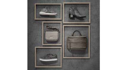 1. Zapatillas con tramado en gris ($ 2349, Adidas) // 2. Bandolera gris ($ 2371, Tommy Hilfiger) // 3. Zapatillas con estrellas ($ 999, Muaa) // 4. Bota de pelo (Etiqueta Negra) // 5. Cartera Burgundy ($ 3990, Prüne)