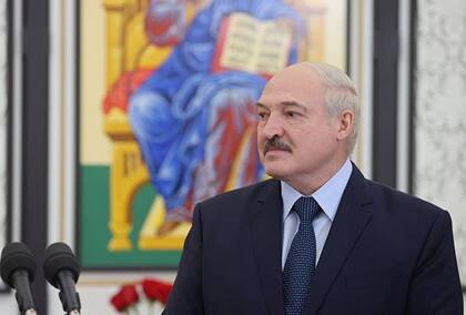 10-10-2020 El presidente de Belarús, Alexander Lukashenko 