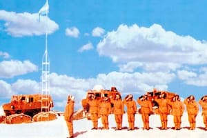 La primera expedición terrestre argentina al Polo Sur, en la voz del último sobreviviente: 67 días de marcha y mate con hielo del año 0